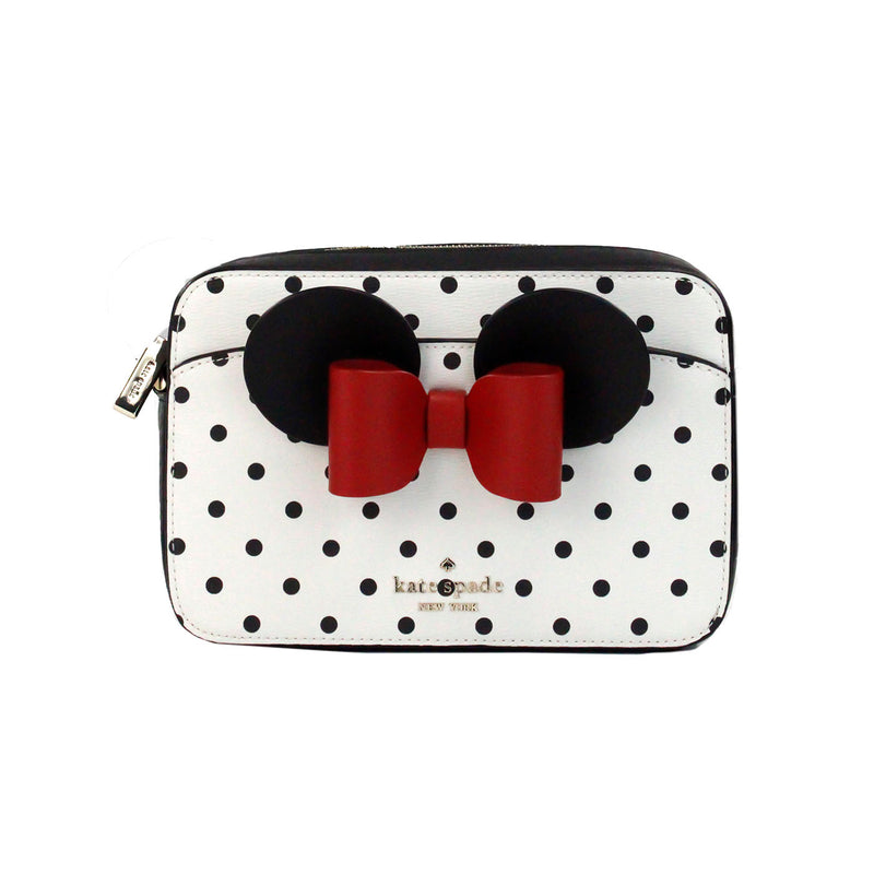 Disney Minnie Mouse Polka Dot Printed PVC Crossbody Camera Bag-Kate Spade-LabelTerrace.com
