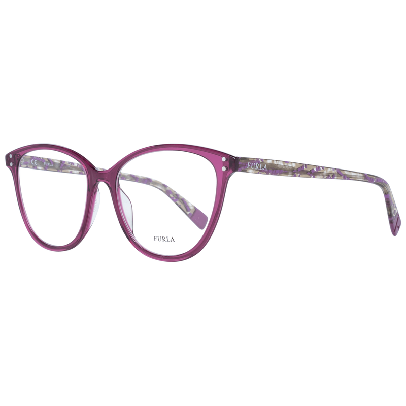 Elegant Cat Eye Purple Eyeglasses for Women-Furla-LabelTerrace.com