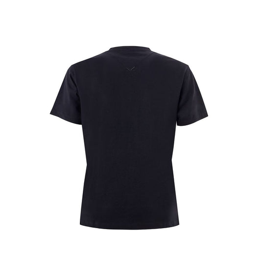 Elegant Cotton Tee in Timeless Black-Kenzo-LabelTerrace.com