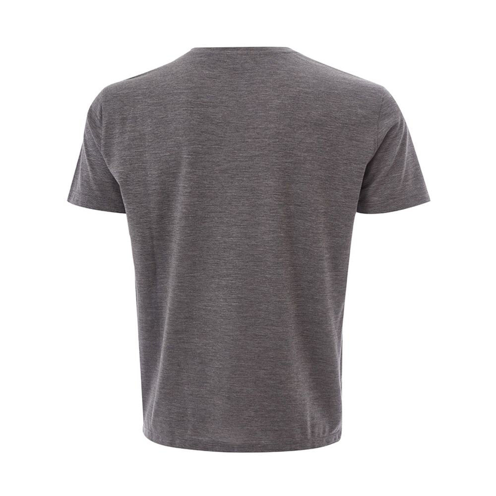 Elegant Gray Woolen Designer T-Shirt-Lardini-LabelTerrace.com