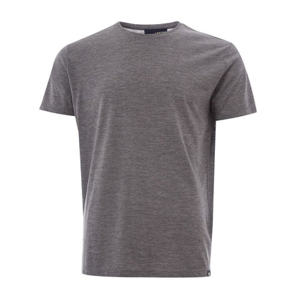 Elegant Gray Woolen Designer T-Shirt-Lardini-LabelTerrace.com