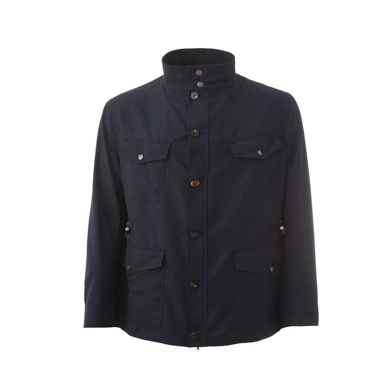 Elegant Wool Blend Men's Jacket-Lardini-LabelTerrace.com