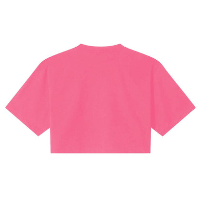 Fuchsia Cotton Women T-Shirt-Comme Des Fuckdown-LabelTerrace.com
