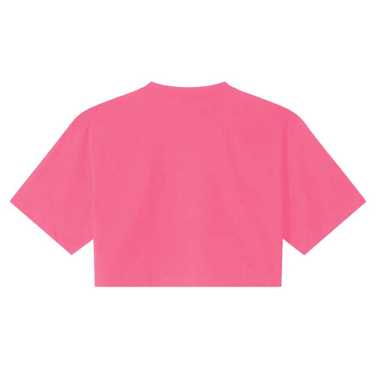 Fuchsia Cotton Women T-Shirt-Comme Des Fuckdown-LabelTerrace.com