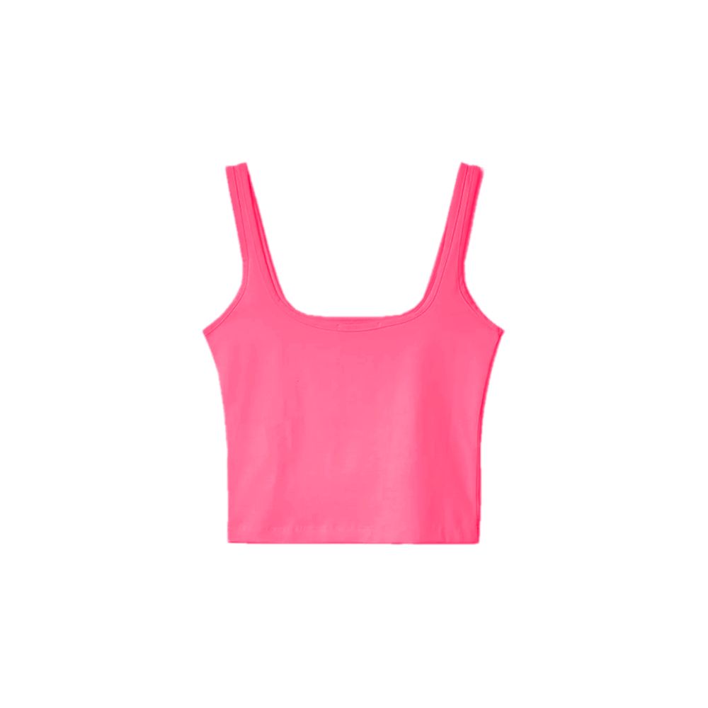 Fuchsia Cotton Women Top-Hinnominate-LabelTerrace.com