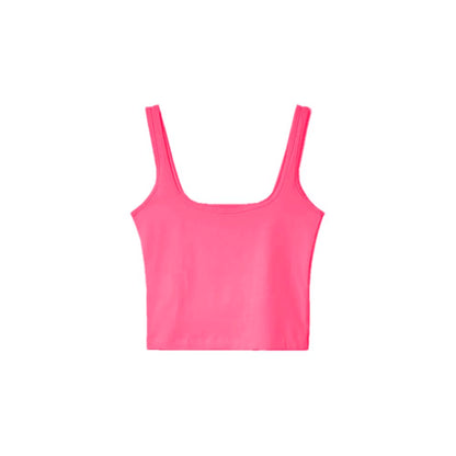 Fuchsia Cotton Women Top-Hinnominate-LabelTerrace.com