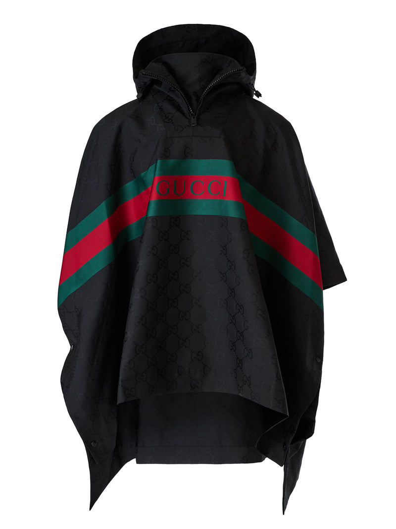 GG Jacquard Nylon Coat-Gucci-LabelTerrace.com