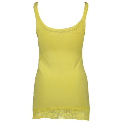 Giallo Cotton Women T-Shirt