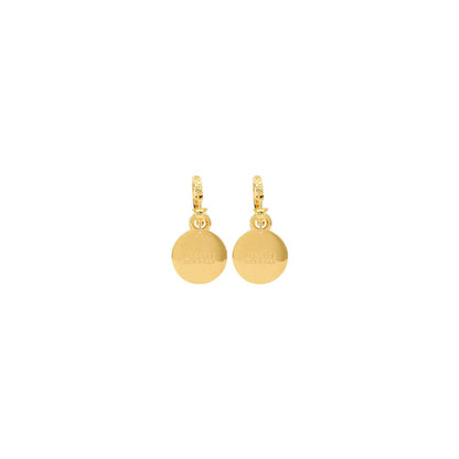 Gold Brass Earrings