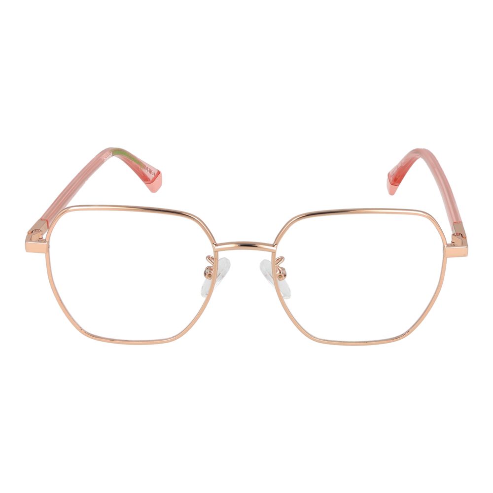 Gold Women Glasses Frame