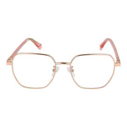 Gold Women Glasses Frame