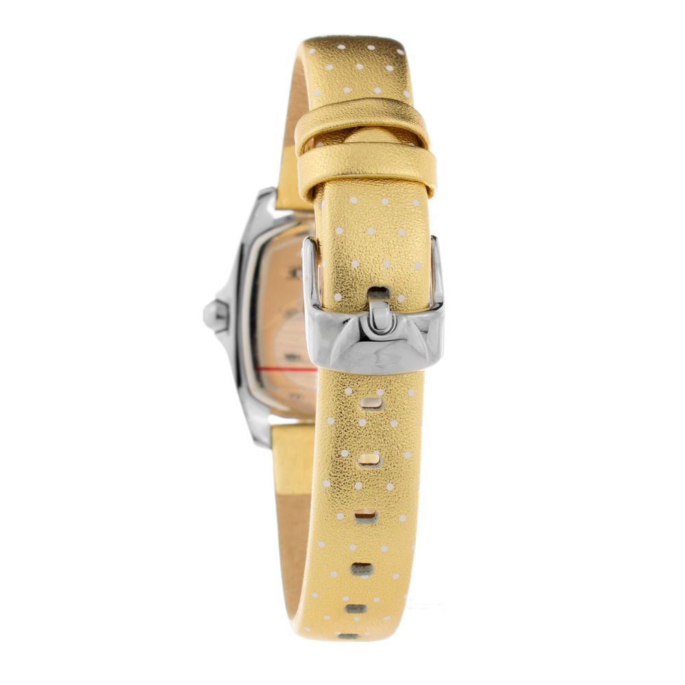 Gold Leather Watch-Chronotech-LabelTerrace.com