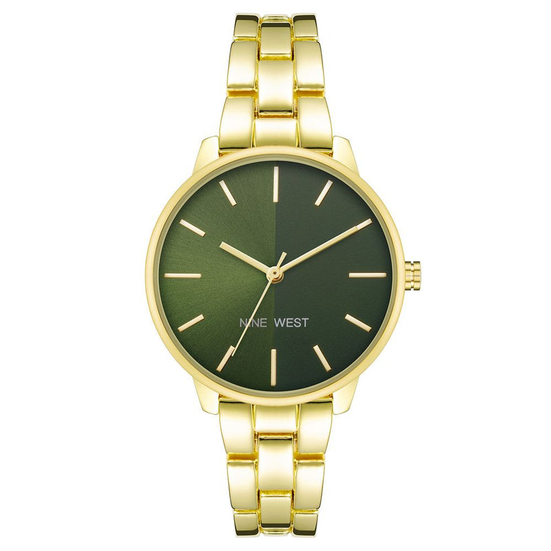 Gold Metal Dress Watch