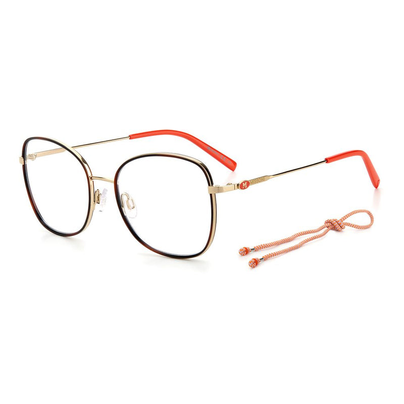 Gold Metal Frames-M Missoni-LabelTerrace.com