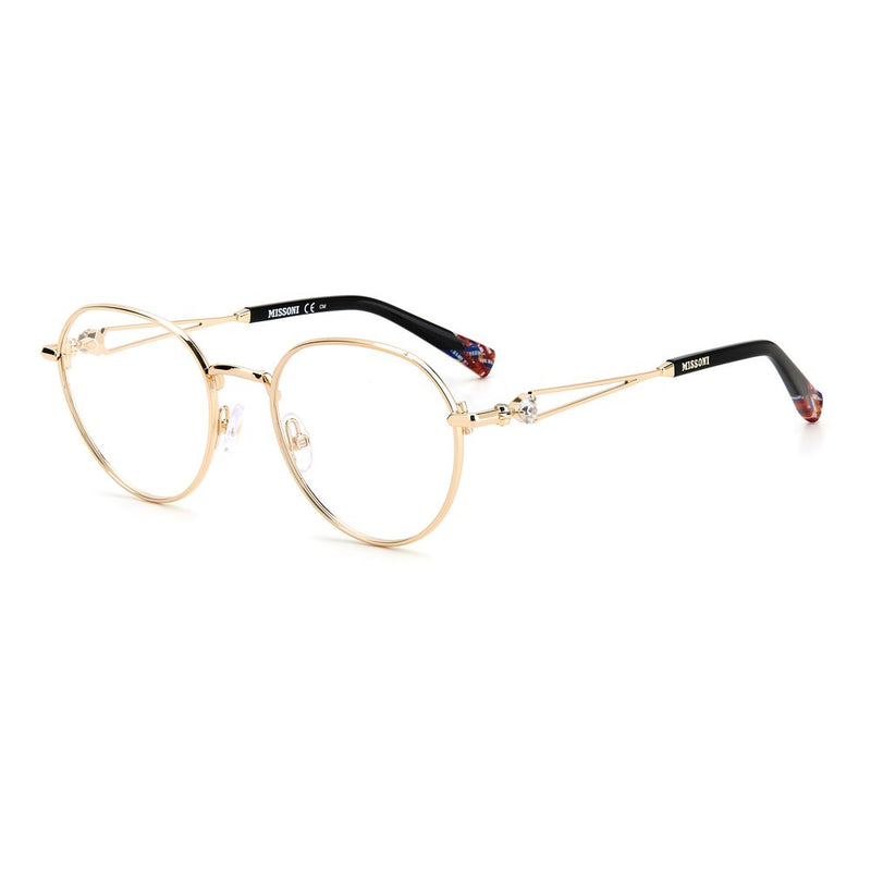 Gold Metal Frames-Missoni-LabelTerrace.com