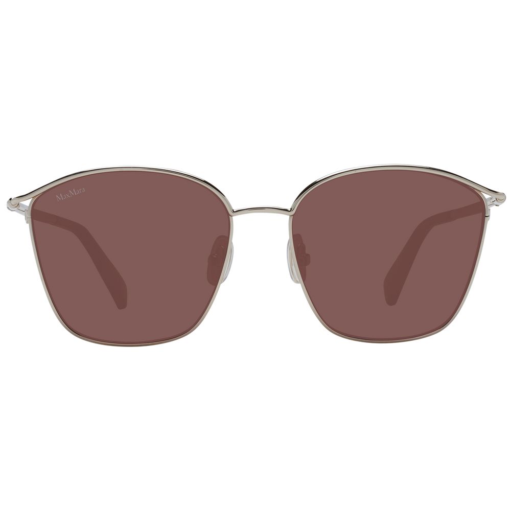 Gold Women Sunglass-Max Mara-LabelTerrace.com