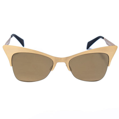 Gold Metal Sunglasses-Italia Independent-LabelTerrace.com