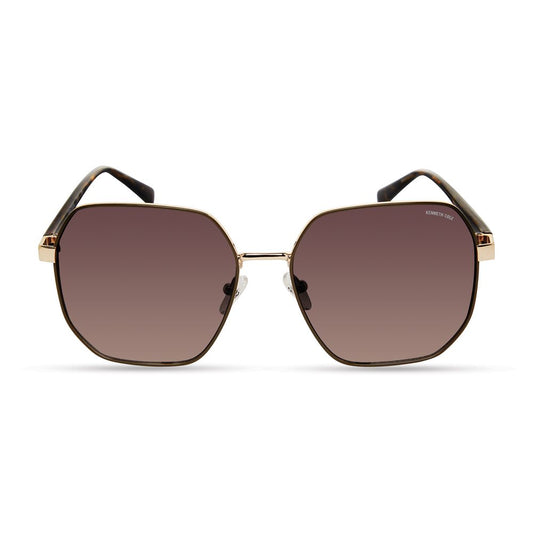 Gold Metal Sunglasses-Kenneth Cole-LabelTerrace.com