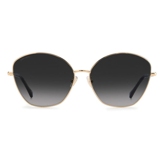 Gold Metal Sunglasses-Jimmy Choo-LabelTerrace.com