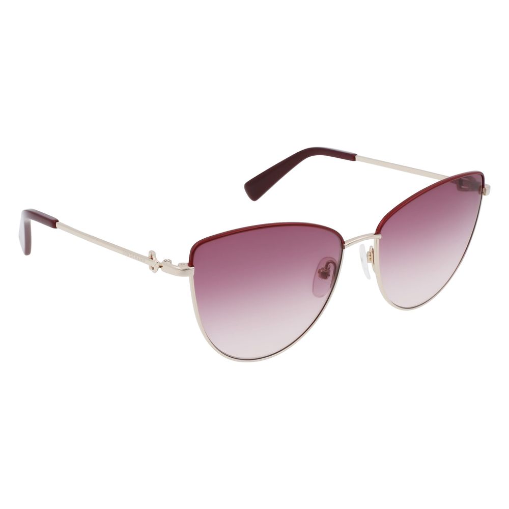 Gold Metal Sunglasses-Longchamp-LabelTerrace.com