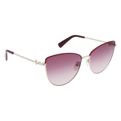 Gold Metal Sunglasses-Longchamp-LabelTerrace.com