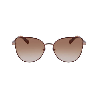 Gold Metal Sunglasses-Longchamp-LabelTerrace.com