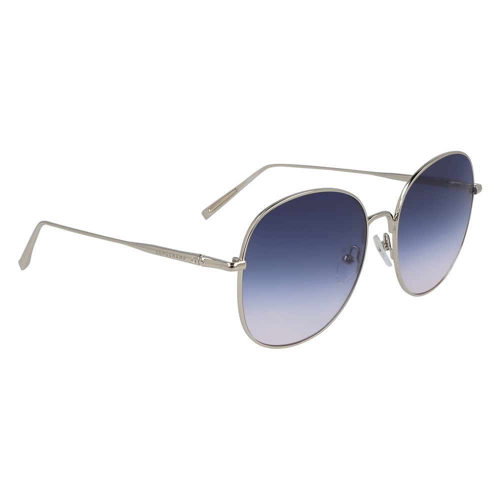 Gold Metal Sunglasses-Longchamp-LabelTerrace.com