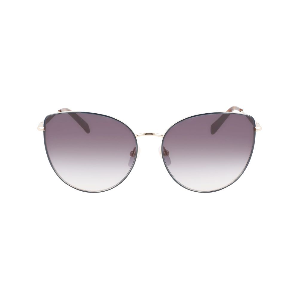 Gold Metal Sunglasses-Longchamp-LabelTerrace.com