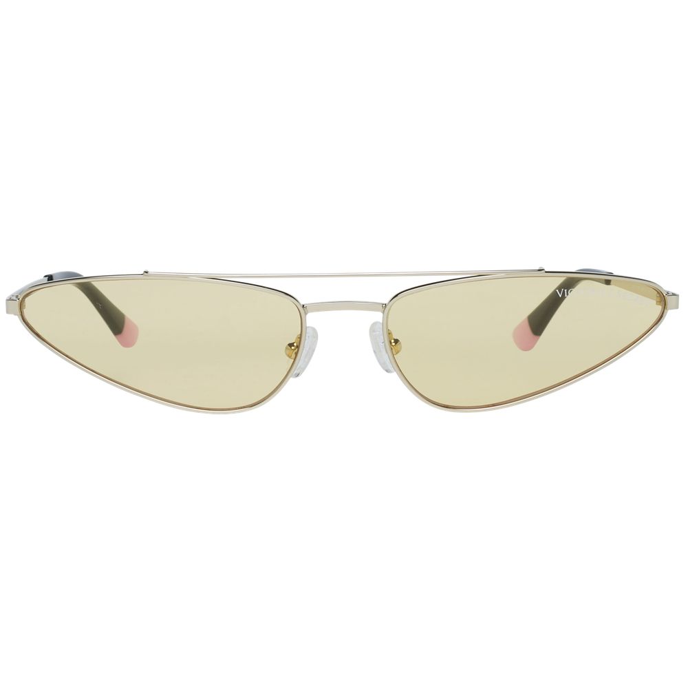 Gold Metal Sunglasses-Victoria's Secret-LabelTerrace.com