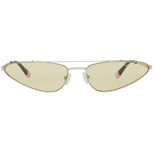 Gold Metal Sunglasses-Victoria's Secret-LabelTerrace.com