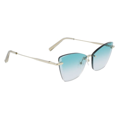 Gold Metal Sunglasses-Longchamp-LabelTerrace.com