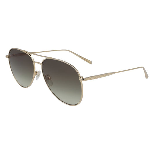 Gold Metal Sunglasses-Longchamp-LabelTerrace.com