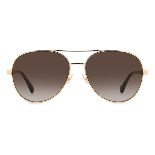 Gold Metal Sunglasses-Kate Spade-LabelTerrace.com