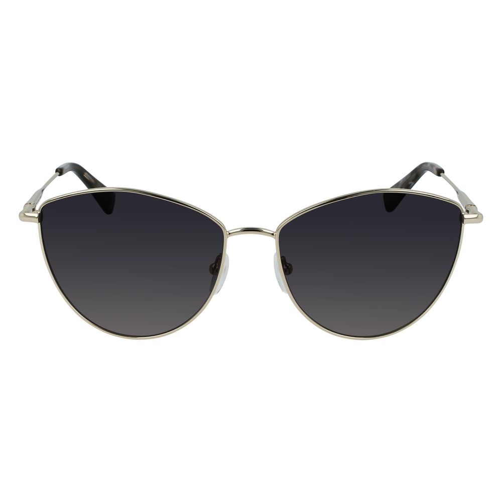 Gold Metal Sunglasses-Longchamp-LabelTerrace.com