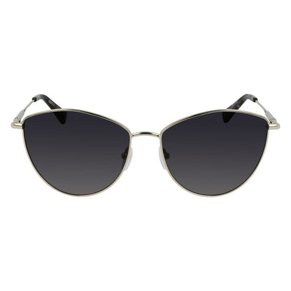 Gold Metal Sunglasses-Longchamp-LabelTerrace.com
