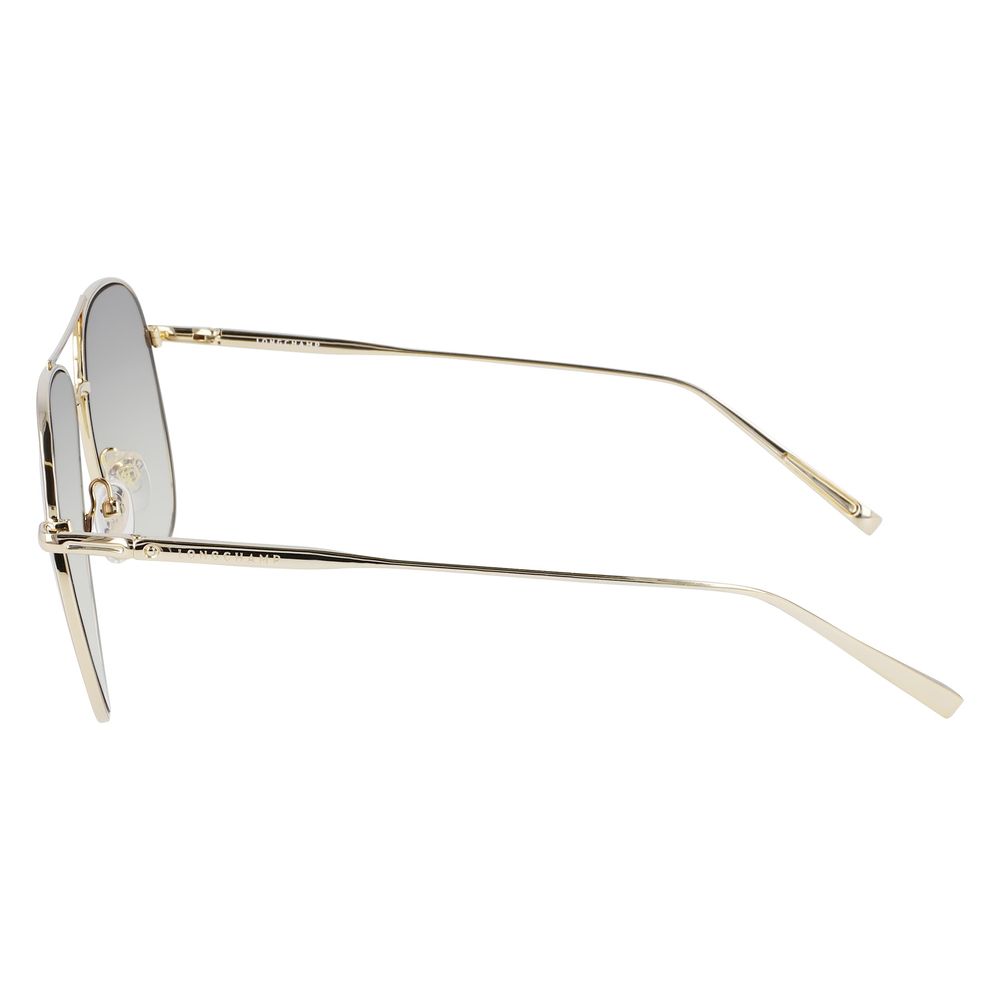 Gold Metal Sunglasses-Longchamp-LabelTerrace.com