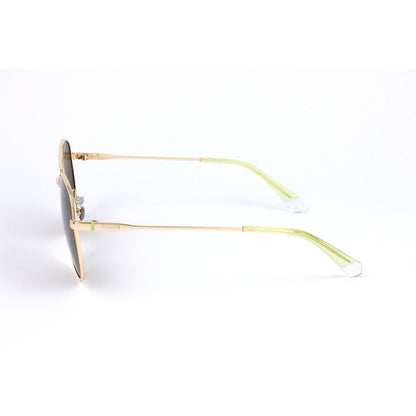 Gold Metal Sunglasses-Polaroid-LabelTerrace.com