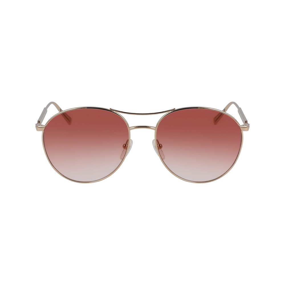 Gold Metal Sunglasses-Longchamp-LabelTerrace.com