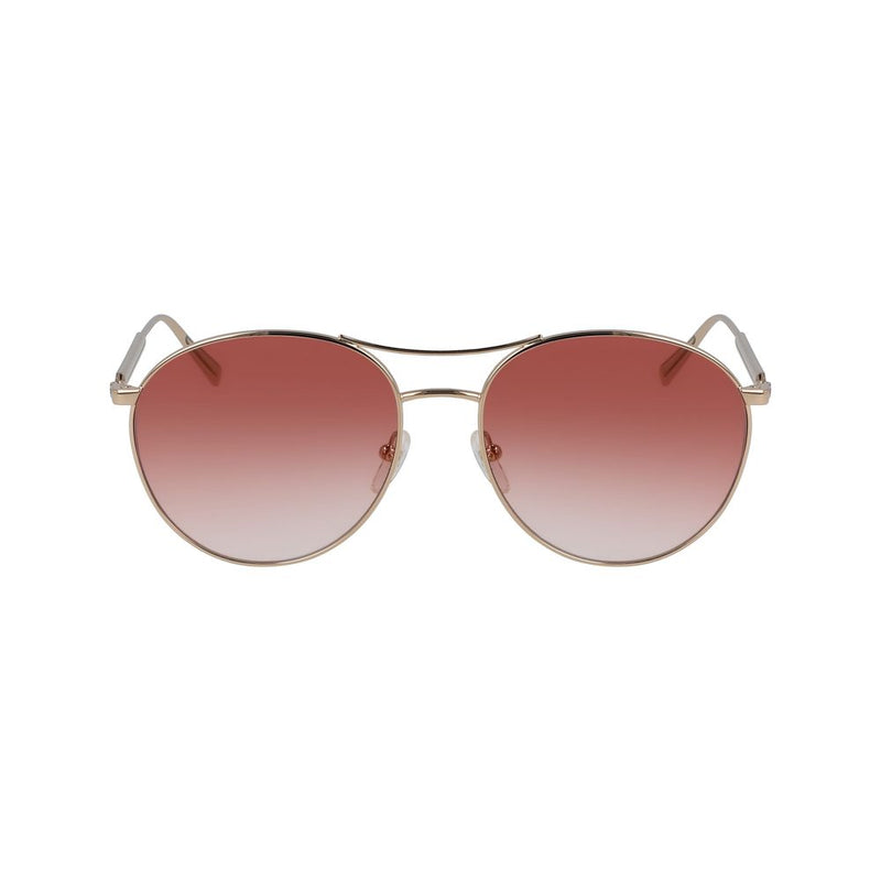 Gold Metal Sunglasses-Longchamp-LabelTerrace.com