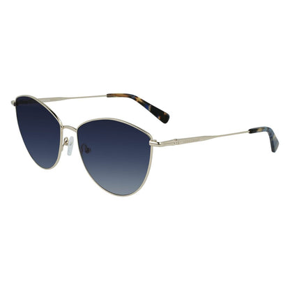 Gold Metal Sunglasses-Longchamp-LabelTerrace.com