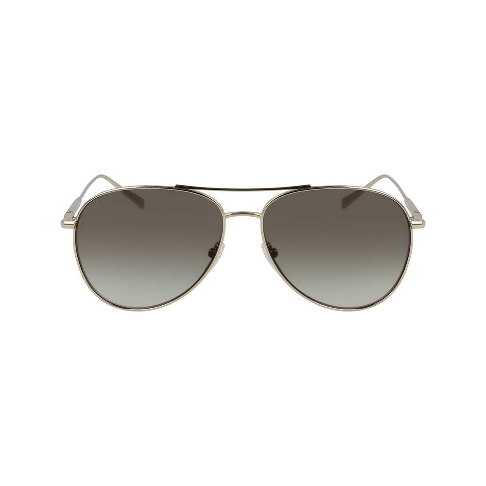 Gold Metal Sunglasses-Longchamp-LabelTerrace.com