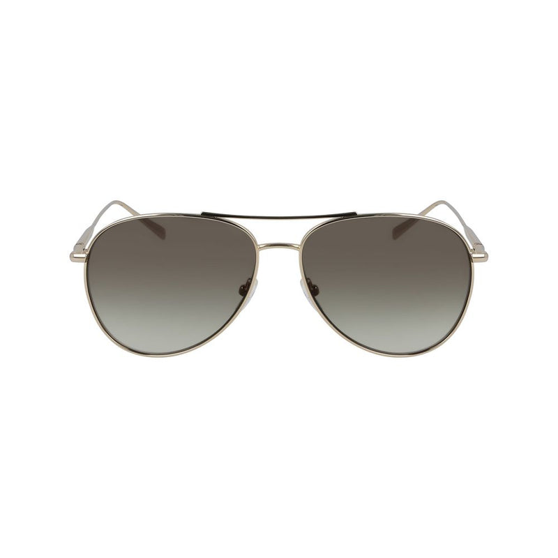 Gold Metal Sunglasses-Longchamp-LabelTerrace.com