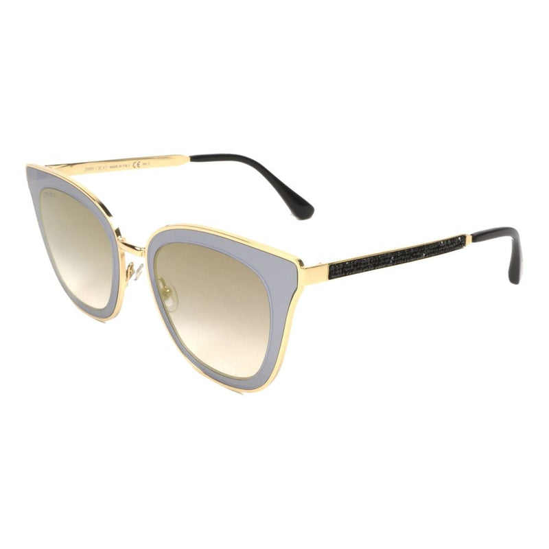 Gold Metal Sunglasses-Jimmy Choo-LabelTerrace.com