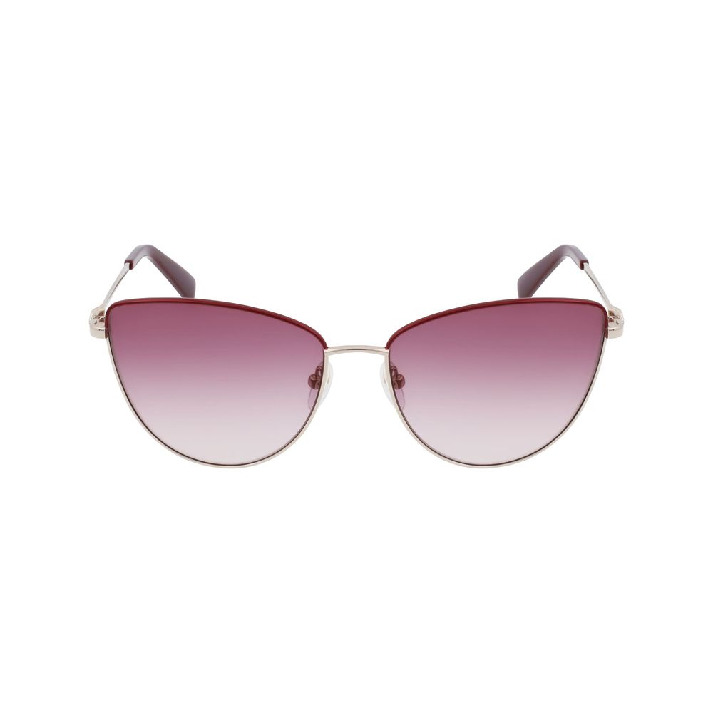 Gold Metal Sunglasses-Longchamp-LabelTerrace.com
