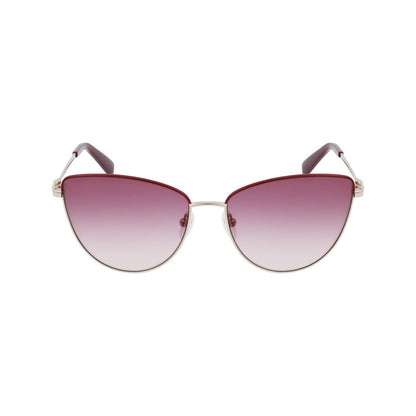 Gold Metal Sunglasses-Longchamp-LabelTerrace.com