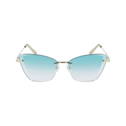 Gold Metal Sunglasses-Longchamp-LabelTerrace.com