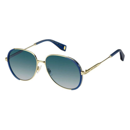 Gold Metal Sunglasses-Marc Jacobs-LabelTerrace.com