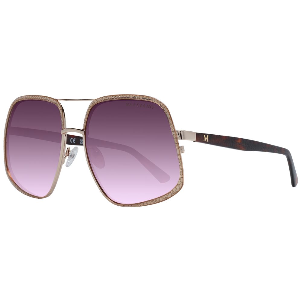 Gold Women Sunglass-Marciano by Guess-LabelTerrace.com