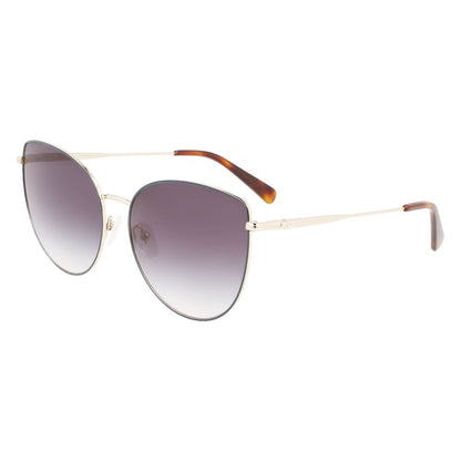 Gold Metal Sunglasses-Longchamp-LabelTerrace.com