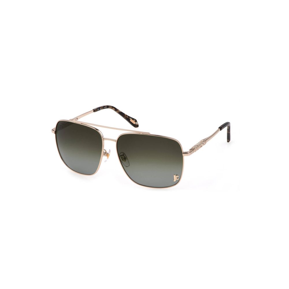 Gold Metal Women Sunglass-Just Cavalli-LabelTerrace.com